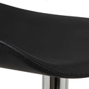 2 taburetes giratorios negros de 83 cm