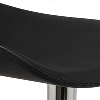 2 taburetes giratorios negros de 83 cm