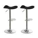 2 taburetes giratorios negros de 83 cm