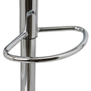 Set de 2 taburetes giratorios blancos