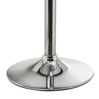 Set de 2 taburetes giratorios blancos