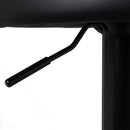 2 taburetes giratorios negros