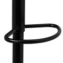 Set de 2 taburetes giratorios negros