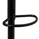 2 taburetes giratorios negros