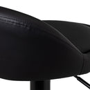 2 taburetes giratorios negros