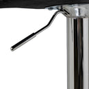 Set de 2 taburetes giratorios negros