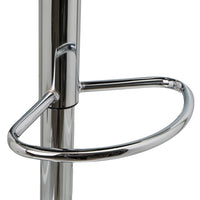 2 taburetes giratorios blancos de 113 cm