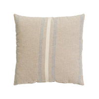 Set de 5 cojines beige y marrón de 45x45 cm con relleno