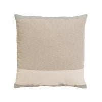 Set de 5 cojines beige y marrón de 45x45 cm con relleno