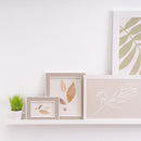 Set de 2 estantes de pared blancos de 100 cm