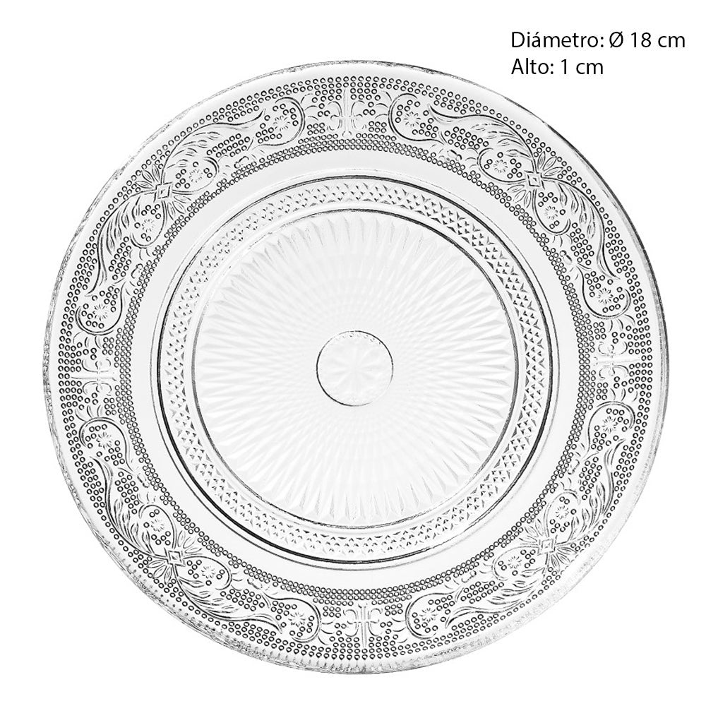 Juego de 12 platos Romance de 15 cm