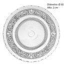 Juego de 12 bajoplatos Romance