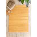 Alfombra salón de bambú natural de 300x200 cm