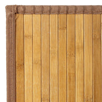 Alfombra salón de bambú natural de 300x200 cm