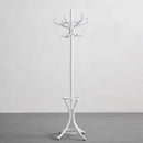 Perchero de pie Thonet 12 brazos con paragüero