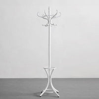 Perchero de pie Thonet 12 brazos con paragüero