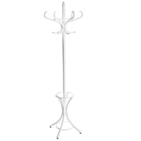 Perchero de pie Thonet 12 brazos con paragüero