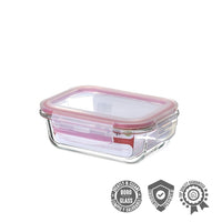 Set de 4 fiambreras de 370 ml