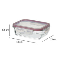 Set de 2 fiambreras de 630 ml