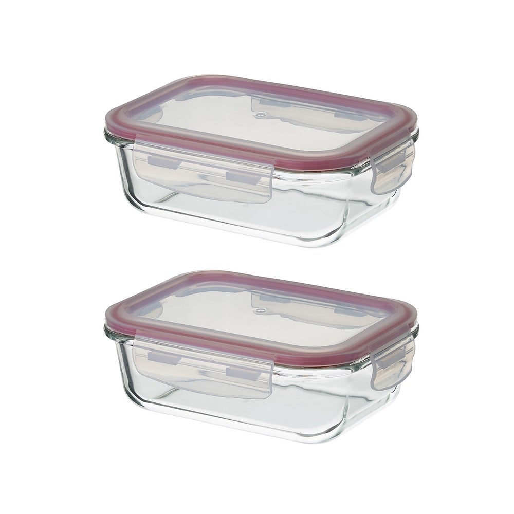 Set de 2 fiambreras de 630 ml