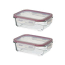 Set de 2 fiambreras de 630 ml