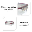 Set de 4 fiambreras de 6300 ml