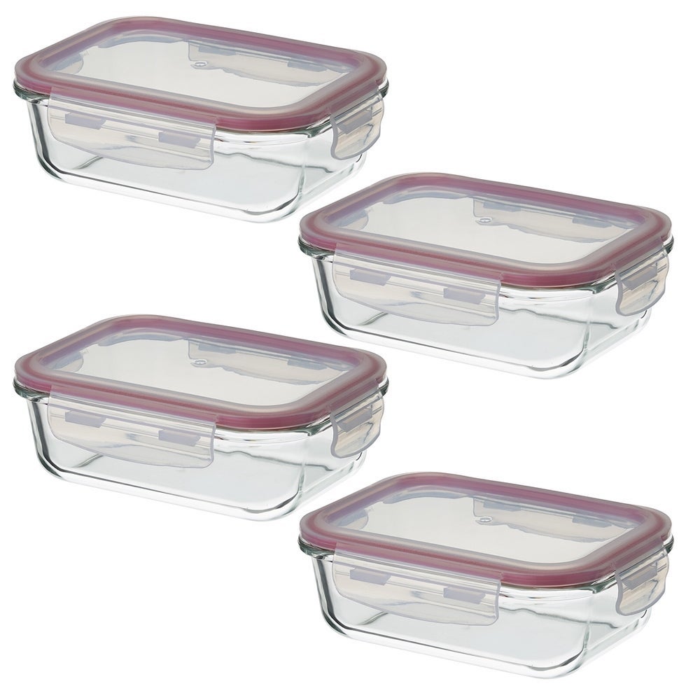 Set de 4 fiambreras de 6300 ml