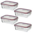 Set de 4 fiambreras de 6300 ml