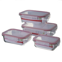 Set de 4 fiambreras de 1500 ml