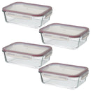 Set de 4 fiambreras de 1500 ml