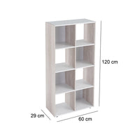 Estantería blanca 120 cm