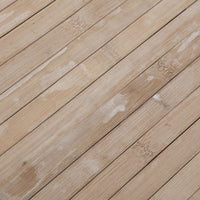 Alfombra pasillera de bambú de 200cm