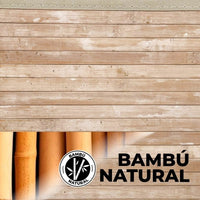 Alfombra pasillera de bambú de 200cm