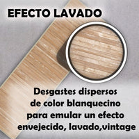 Alfombra pasillera de bambú de 200cm