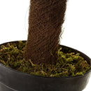 Planta artificial Monstera verde de plástico de 130 cm