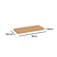 Set de 2 estantes de pared de 60 cm