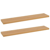 Set de 2 estantes de pared de 120 cm
