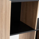 Estantería cubo negro