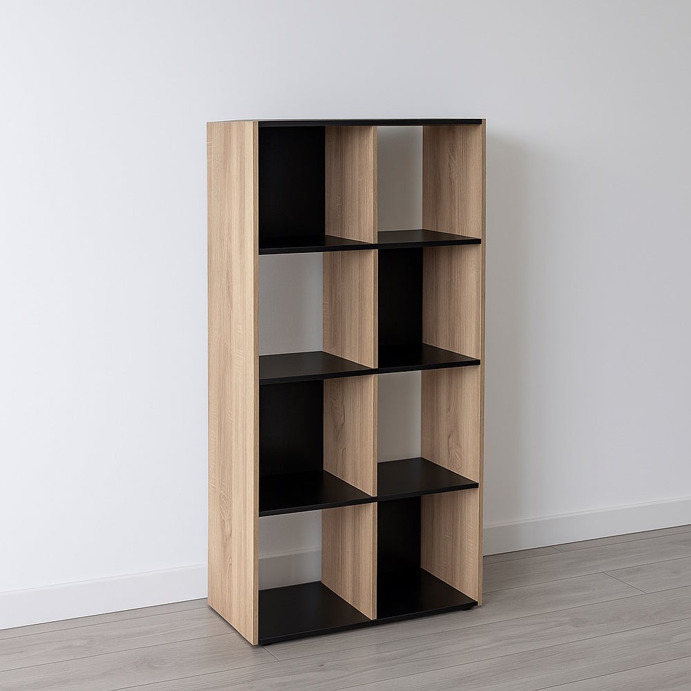 Estantería cubo negro