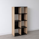 Estantería cubo negro