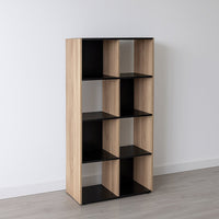 Estantería cubo negro