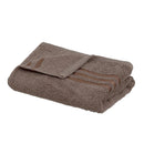 Set 12 Toallas Mano 100x50cm 100% Algodón 450g Marrón
