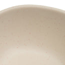 Juego de 6 boles pequeños de melamina beige de 11 cm