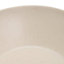 Juego de 3 ensaladeras de melamina beige de 23 cm