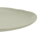 Juego de 12 platos postre de melamina verde de 20 cm