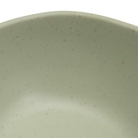 Juego de 6 boles pequeños de melamina verde de 11 cm