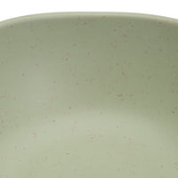 Juego de 6 boles grandes de melamina verde de 16 cm