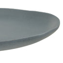 Juego de 12 platos postre de melamina azul de 20 cm