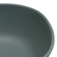 Juego de 6 boles grandes de melamina azul de 16 cm