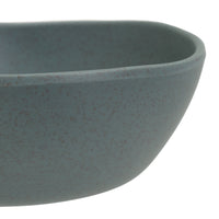 Juego de 6 boles grandes de melamina azul de 16 cm